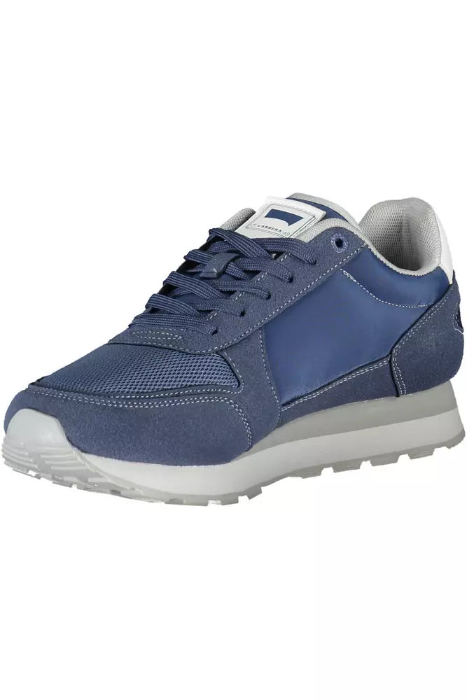 Carrera Blue Eco Leather Men Sneaker