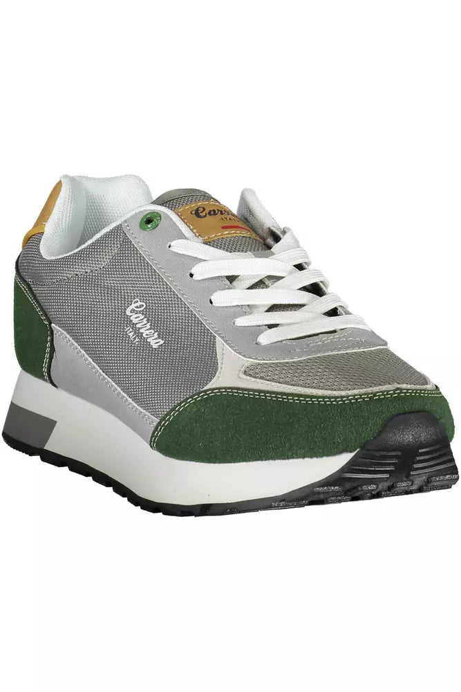 Carrera Gray Eco Leather Men Sneaker