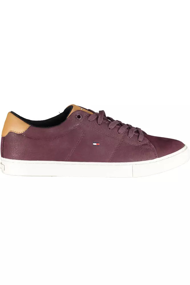 Tommy Hilfiger Purple Synthetic Men Sneaker