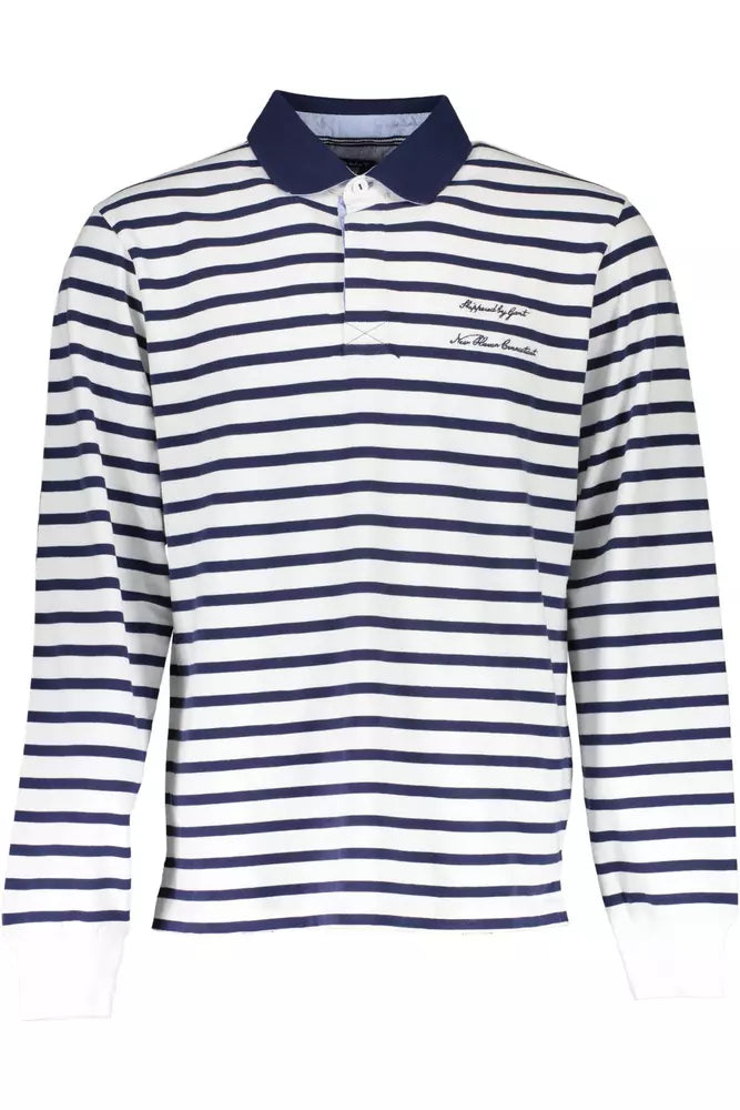 Gant White Cotton Men Polo