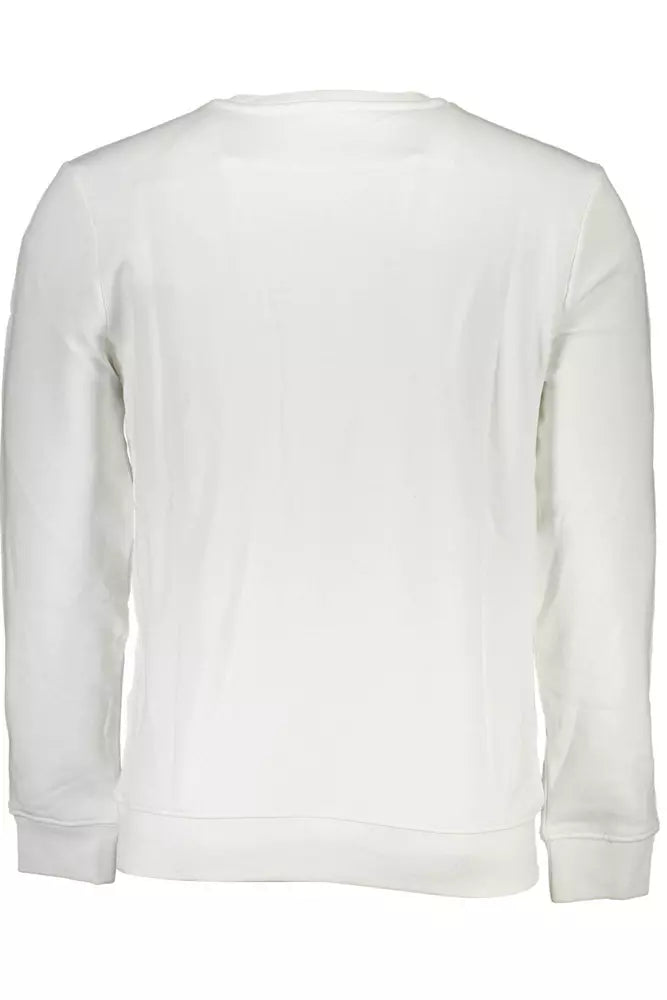 Guess Jeans White Organic Cotton Men Sweater