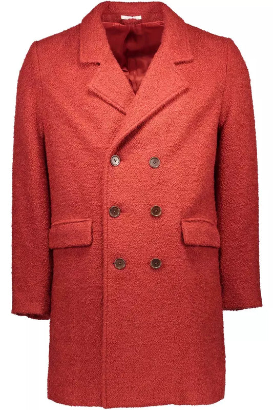 Gant Red Wool Men Jacket