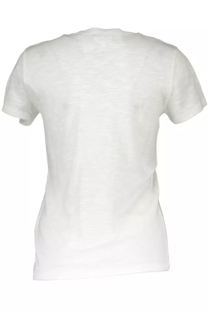 Gant White Cotton Women Top