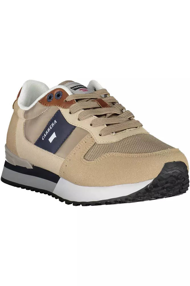 Carrera Beige Eco Leather Men Sneaker