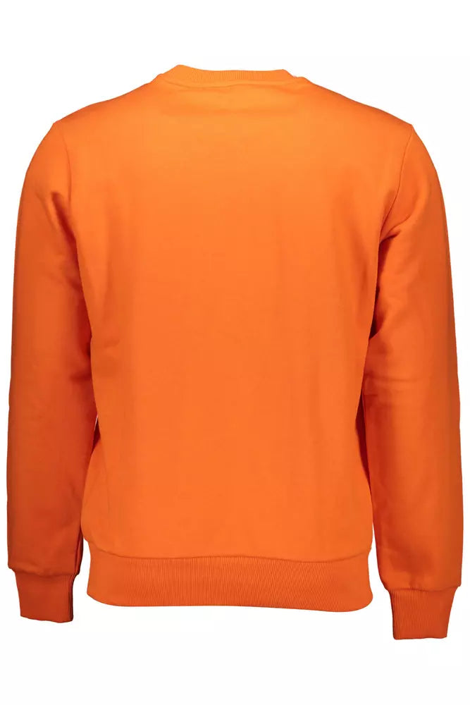 Diesel Orange Cotton Men Sweater