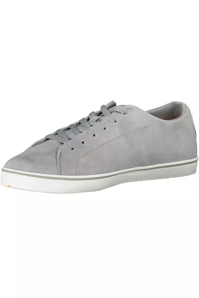 Timberland Gray Leather Men Sneaker