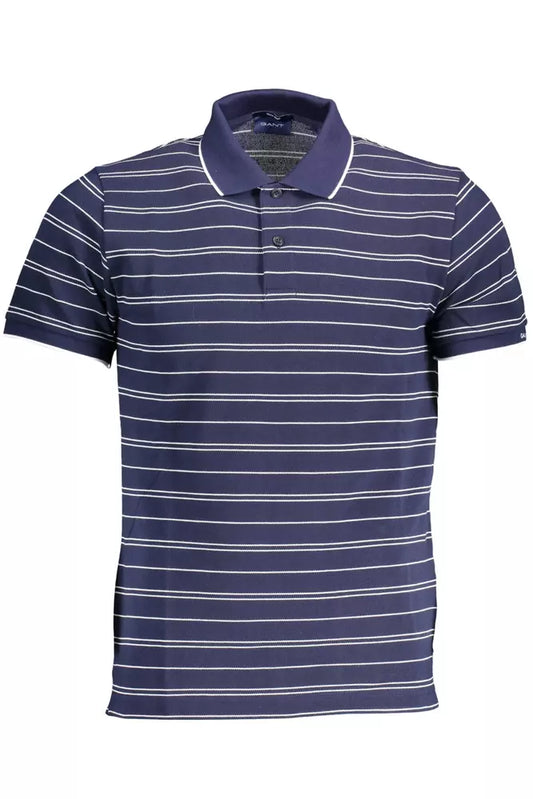 Gant Blue Cotton Men Polo