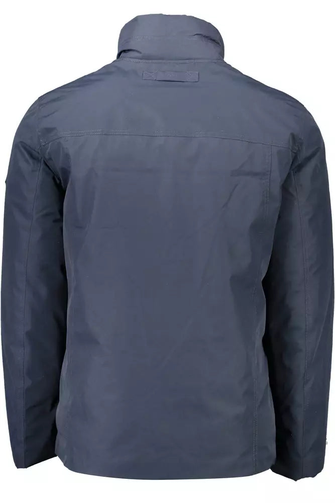 Gant Blue Polyester Men Jacket