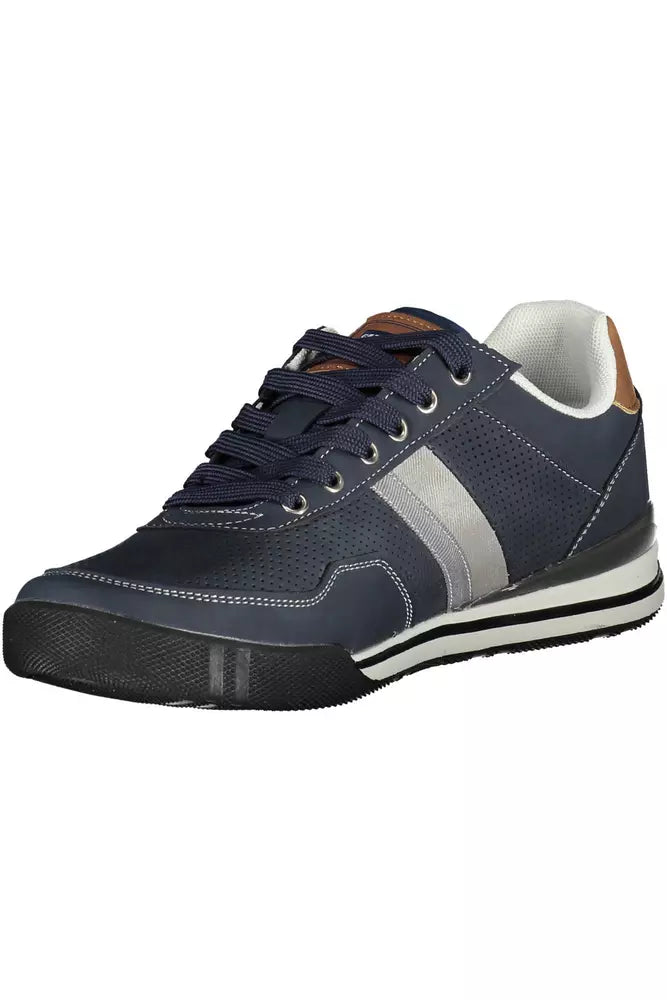 Carrera Blue Polyethylene Men Sneaker