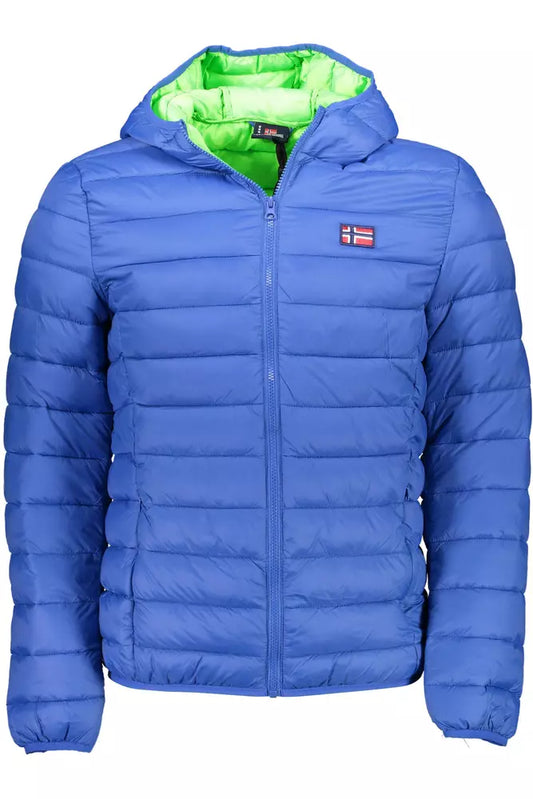 Norway 1963 Blue Polyamide Men Jacket