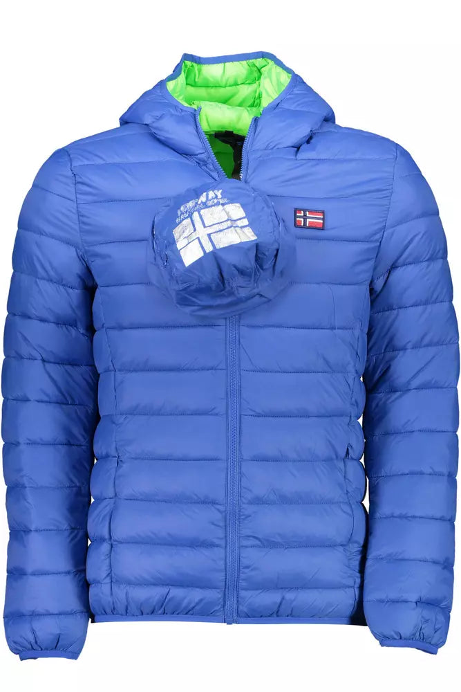 Norway 1963 Blue Polyamide Men Jacket