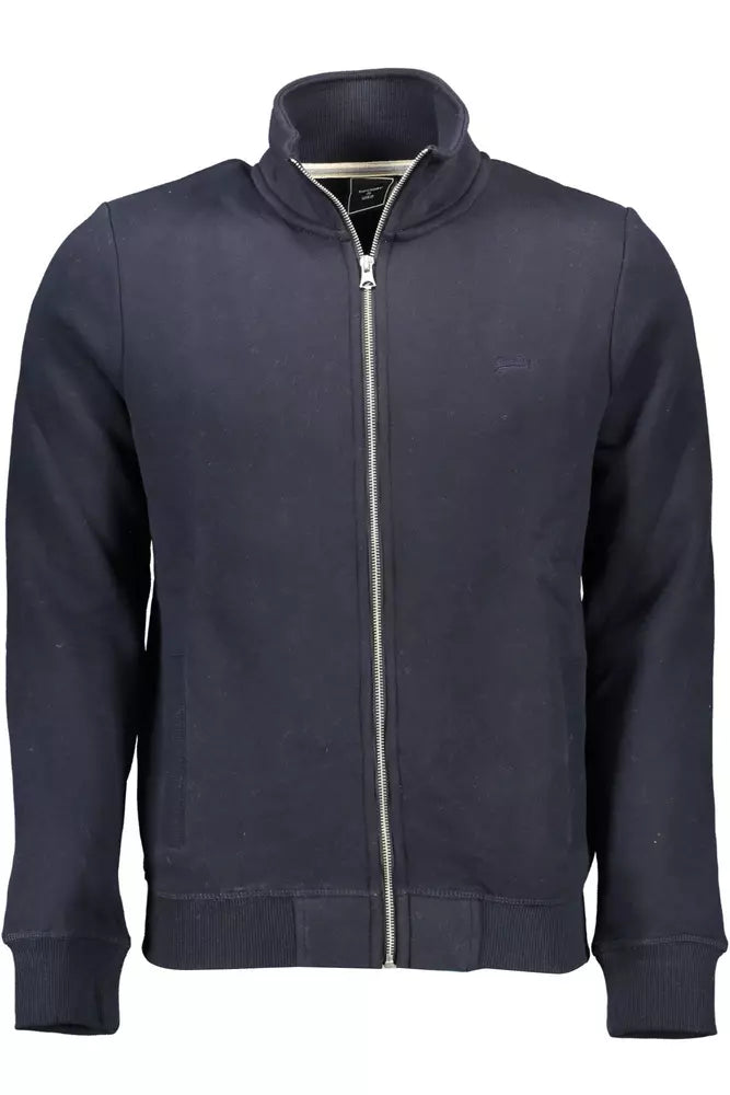 Superdry Blue Cotton Men Sweater