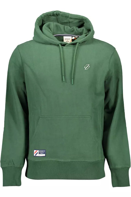 Superdry Green Cotton Men Sweater