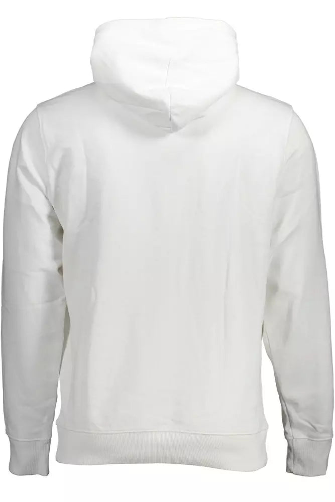 Tommy Hilfiger White Cotton Men Sweater