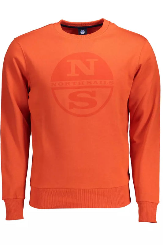 North Sails Red Cotton Men Sweater