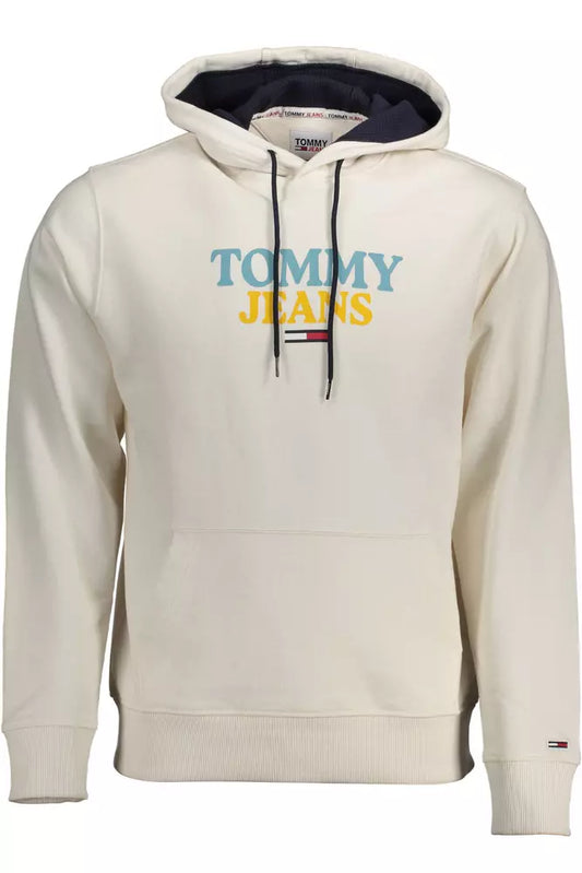 Tommy Hilfiger White Cotton Men Sweater