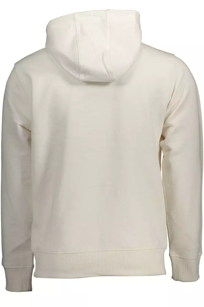 Tommy Hilfiger White Cotton Men Sweater