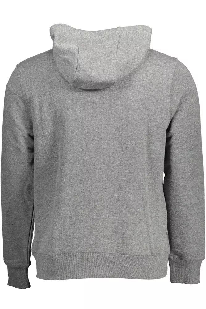 Cavalli Class Gray Cotton Men Sweater