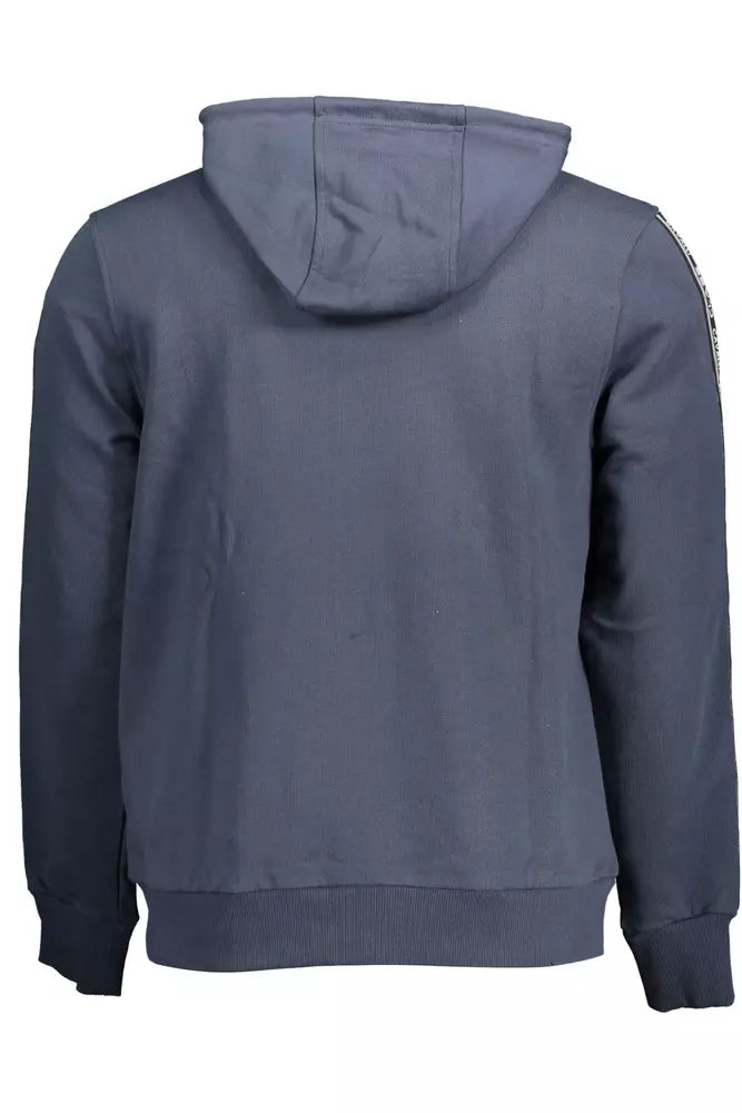 Cavalli Class Blue Cotton Men Sweater