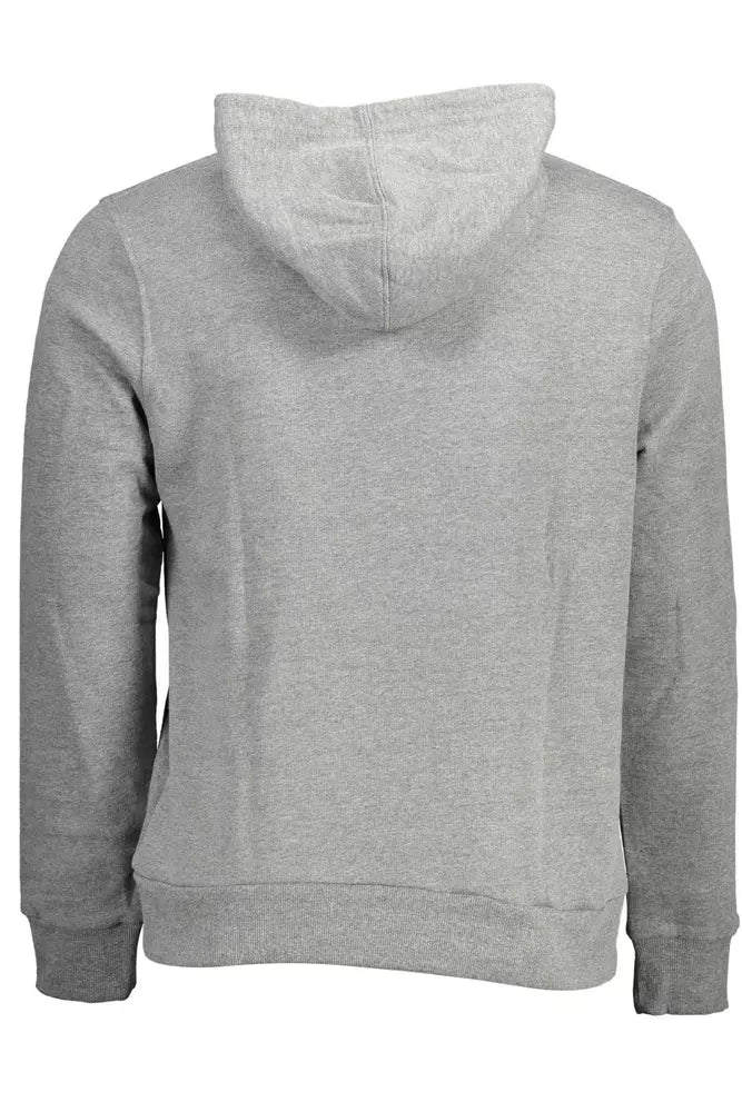 Cavalli Class Gray Cotton Men Sweater