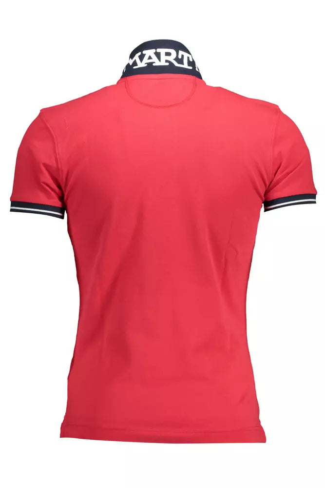 La Martina Pink Cotton Men Polo Shirt