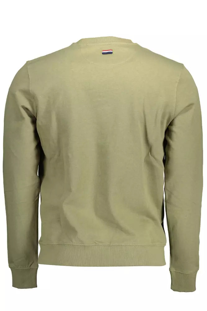 U.S. POLO ASSN. Green Cotton Men Sweater