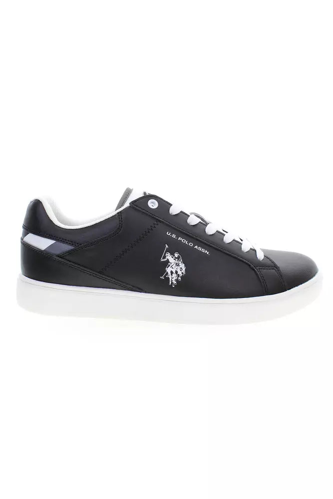 U.S. POLO ASSN. Black Polyester Mens Sneaker