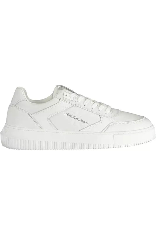 Calvin Klein White Leather Men Sneaker