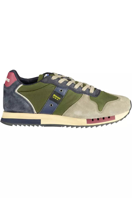 Blauer Green Polyethylene Men Sneaker