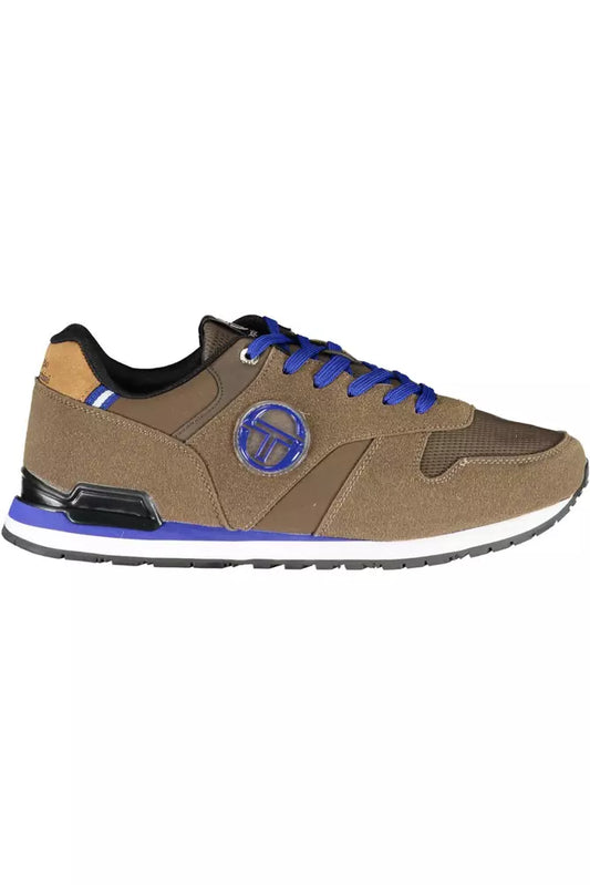 Sergio Tacchini Brown Polyester Men Sneaker