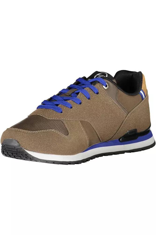 Sergio Tacchini Brown Polyester Men Sneaker