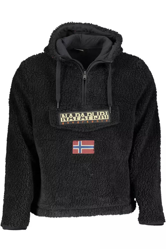 Napapijri Black Polyester Men Sweater