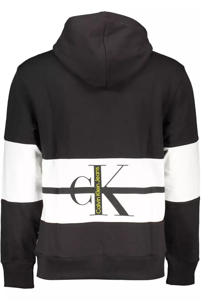 Calvin Klein Black Cotton Men Sweater