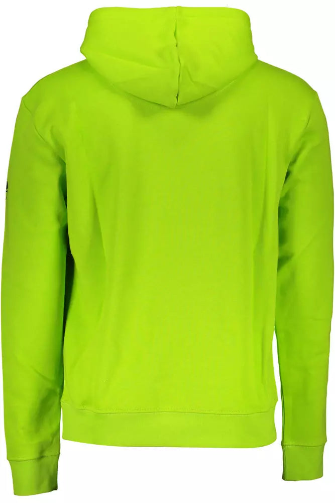 North Sails Green Cotton Men Sweater