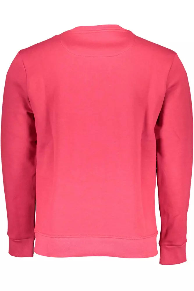 North Sails Red Cotton Men Sweater