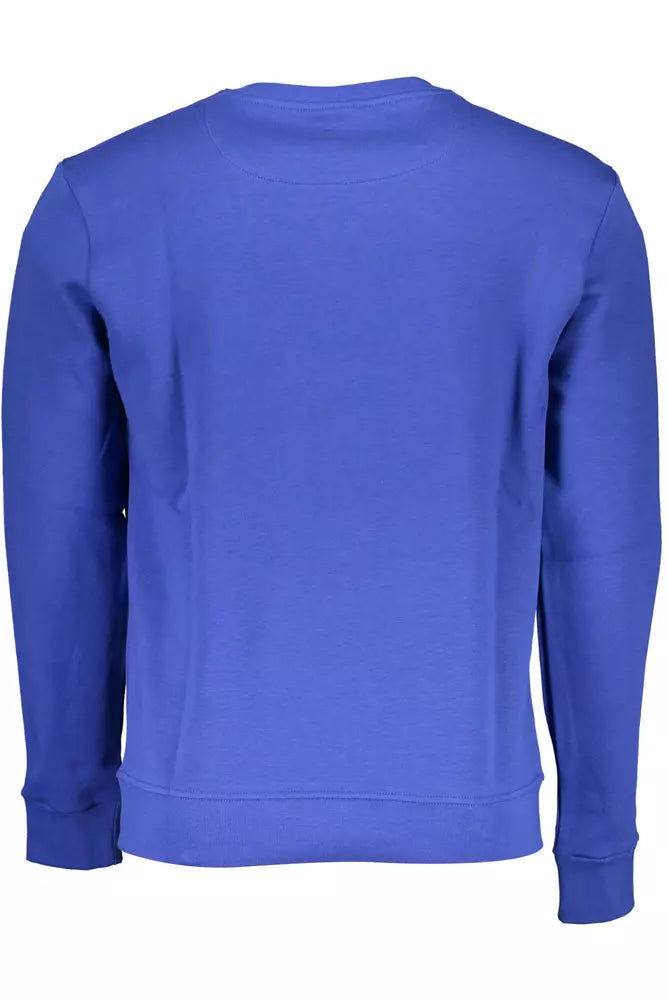 North Sails Blue Cotton Men Sweater