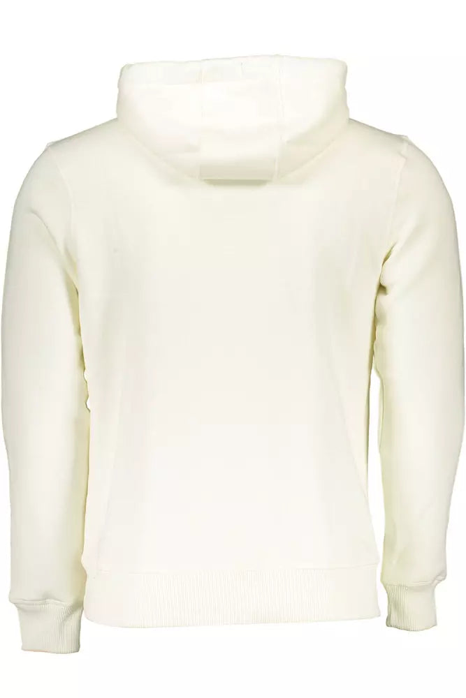 North Sails White Cotton Men Sweater