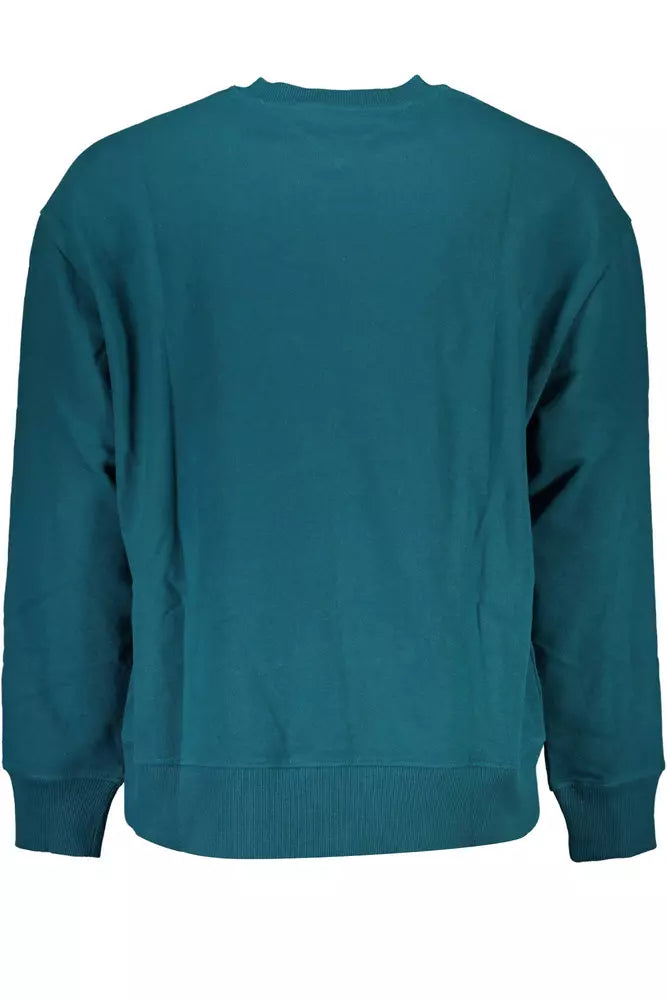 Tommy Hilfiger Green Cotton Men Sweater