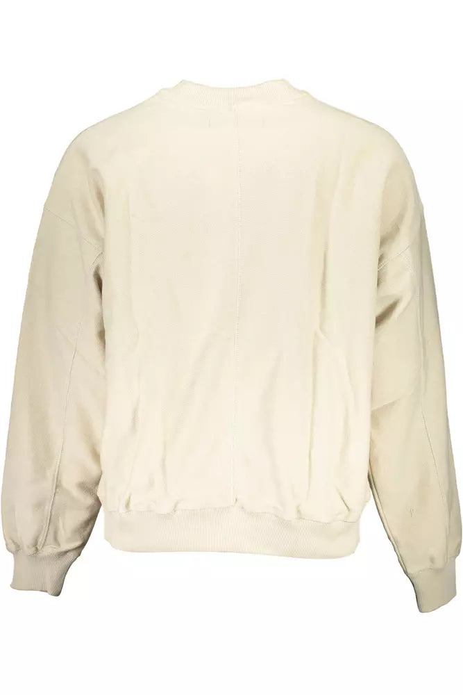 Calvin Klein Beige Cotton Men Sweater