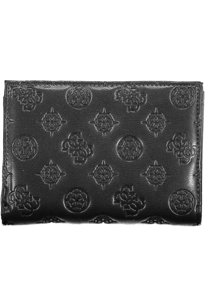 Guess Jeans Black Polyethylene Men Wallet