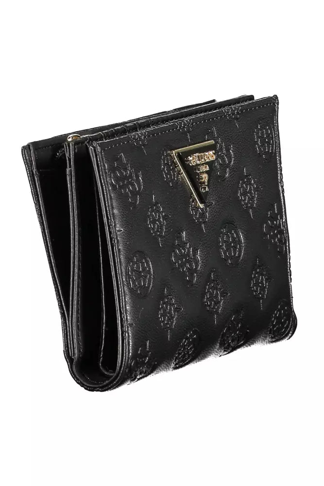 Guess Jeans Black Polyethylene Men Wallet