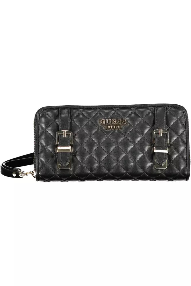 Guess Jeans Black Polyethylene Men Wallet