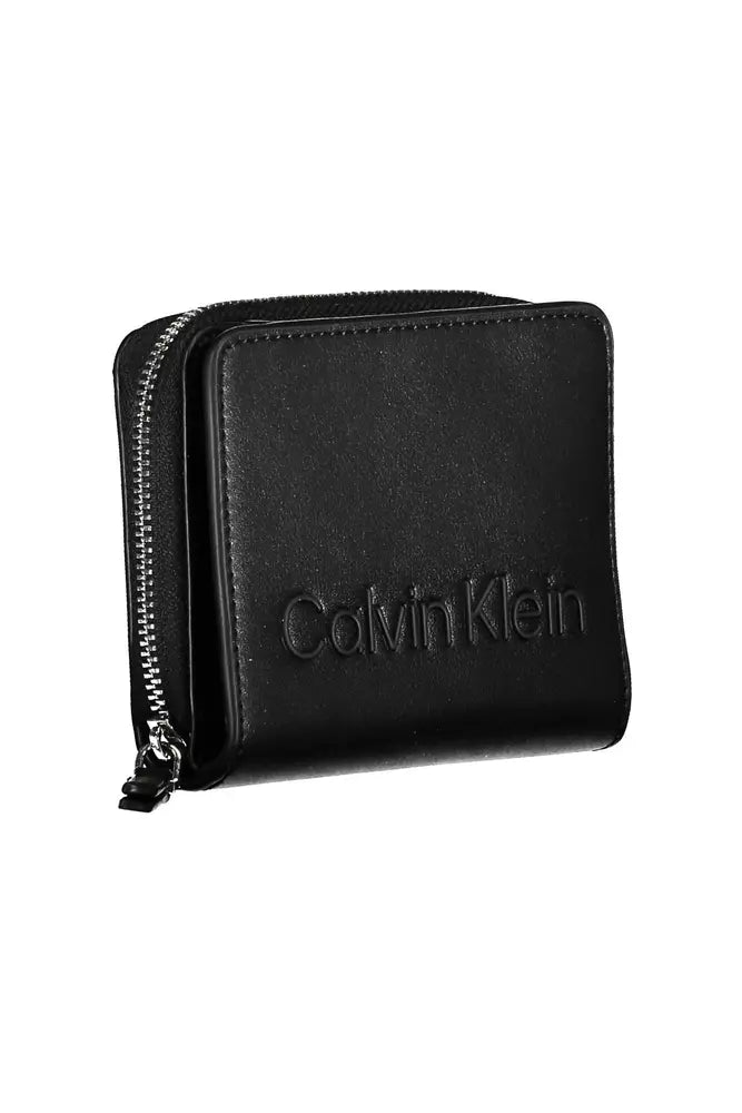 Calvin Klein Black Polyethylene Men Wallet