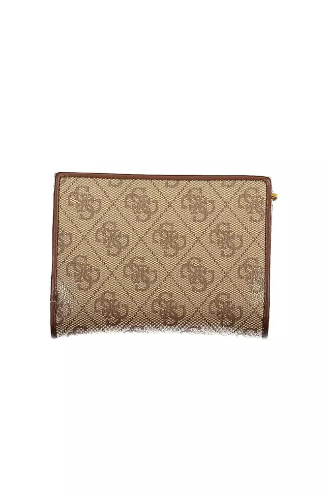 Guess Jeans Beige Polyethylene Men Wallet