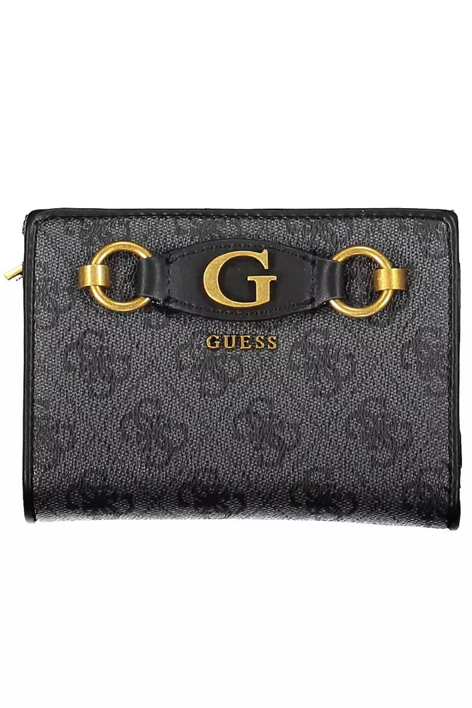 Guess Jeans Black Polyethylene Men Wallet