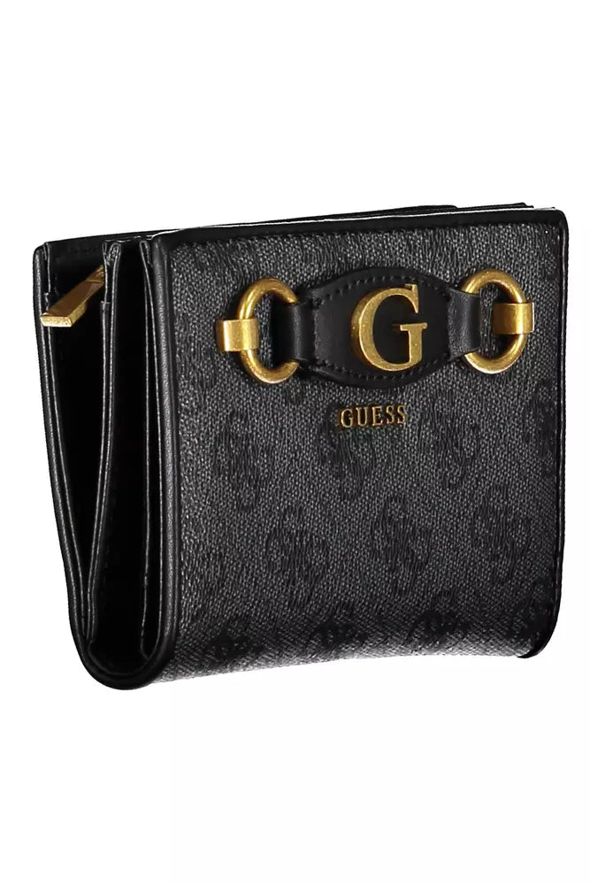 Guess Jeans Black Polyethylene Men Wallet