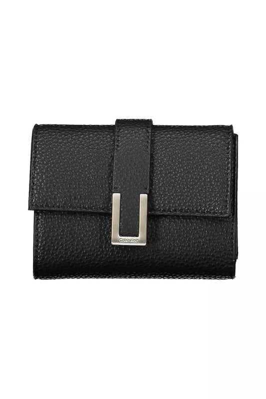 Calvin Klein Elegant Contrasting Detail Snap Wallet