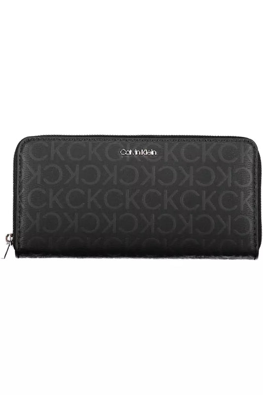 Calvin Klein Black Polyester Men Wallet