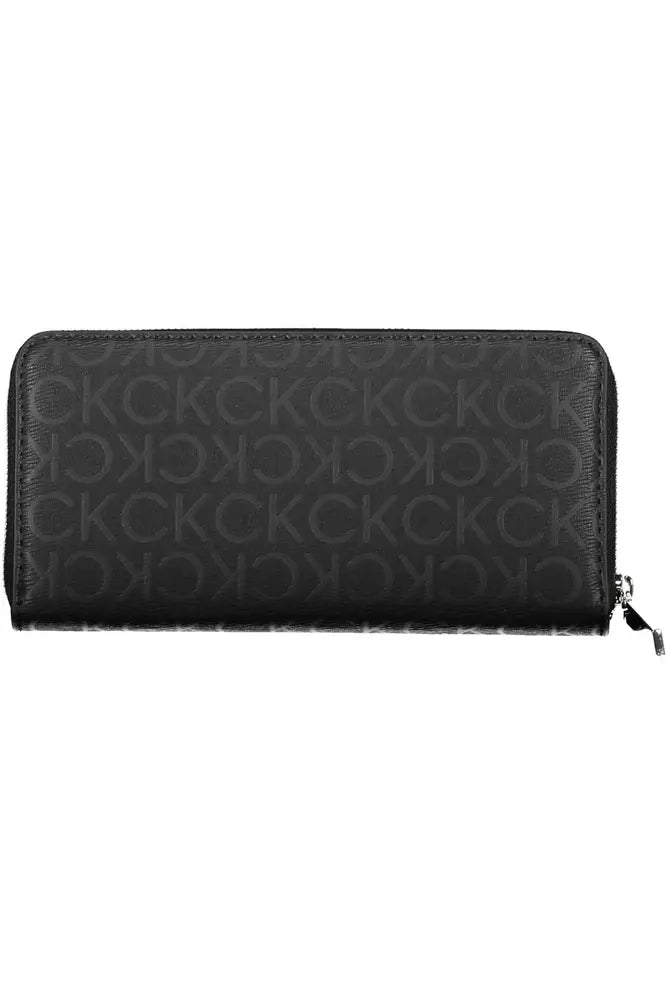 Calvin Klein Black Polyester Men Wallet