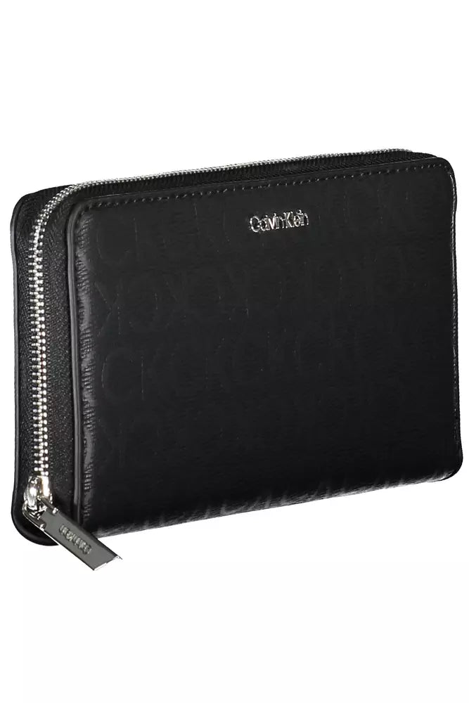 Calvin Klein Black Polyester Men Wallet